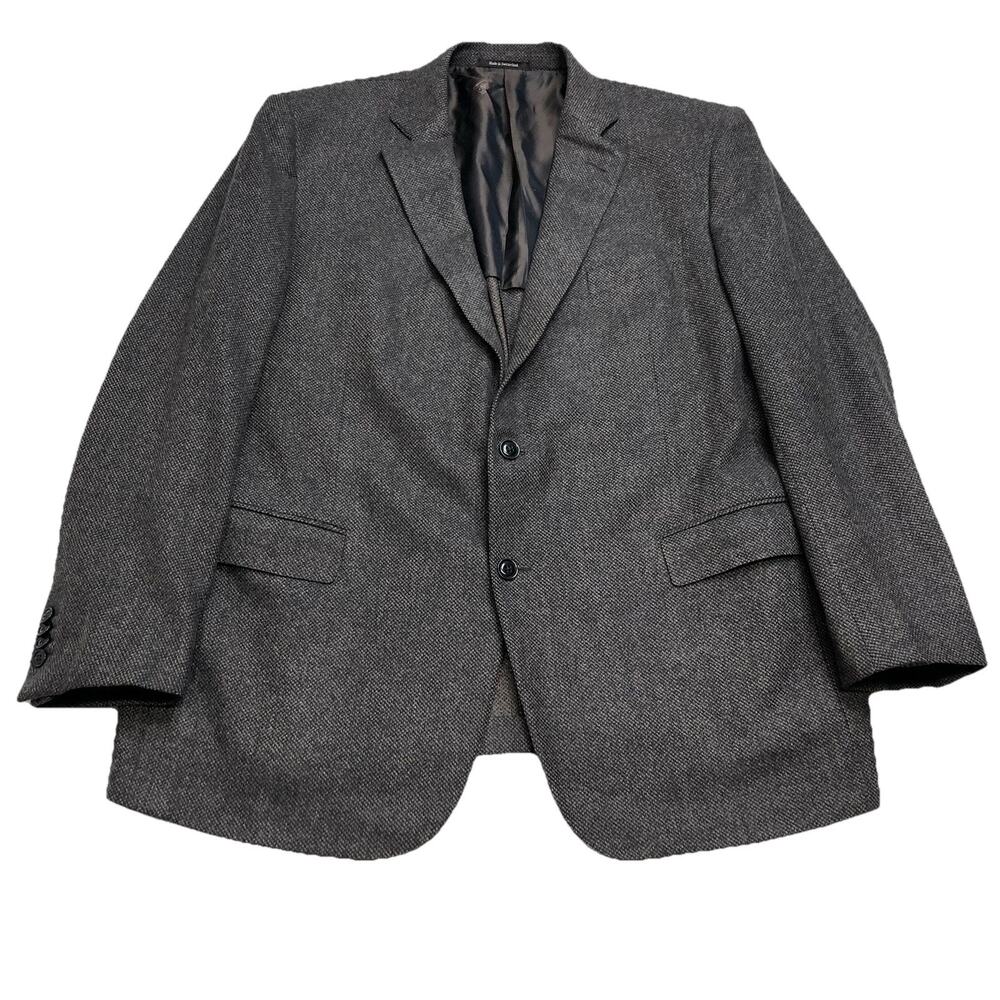 Ermenegildo Zegna Men's Su Misura Wool Cashmere 2-Button Blazer Brown 46R